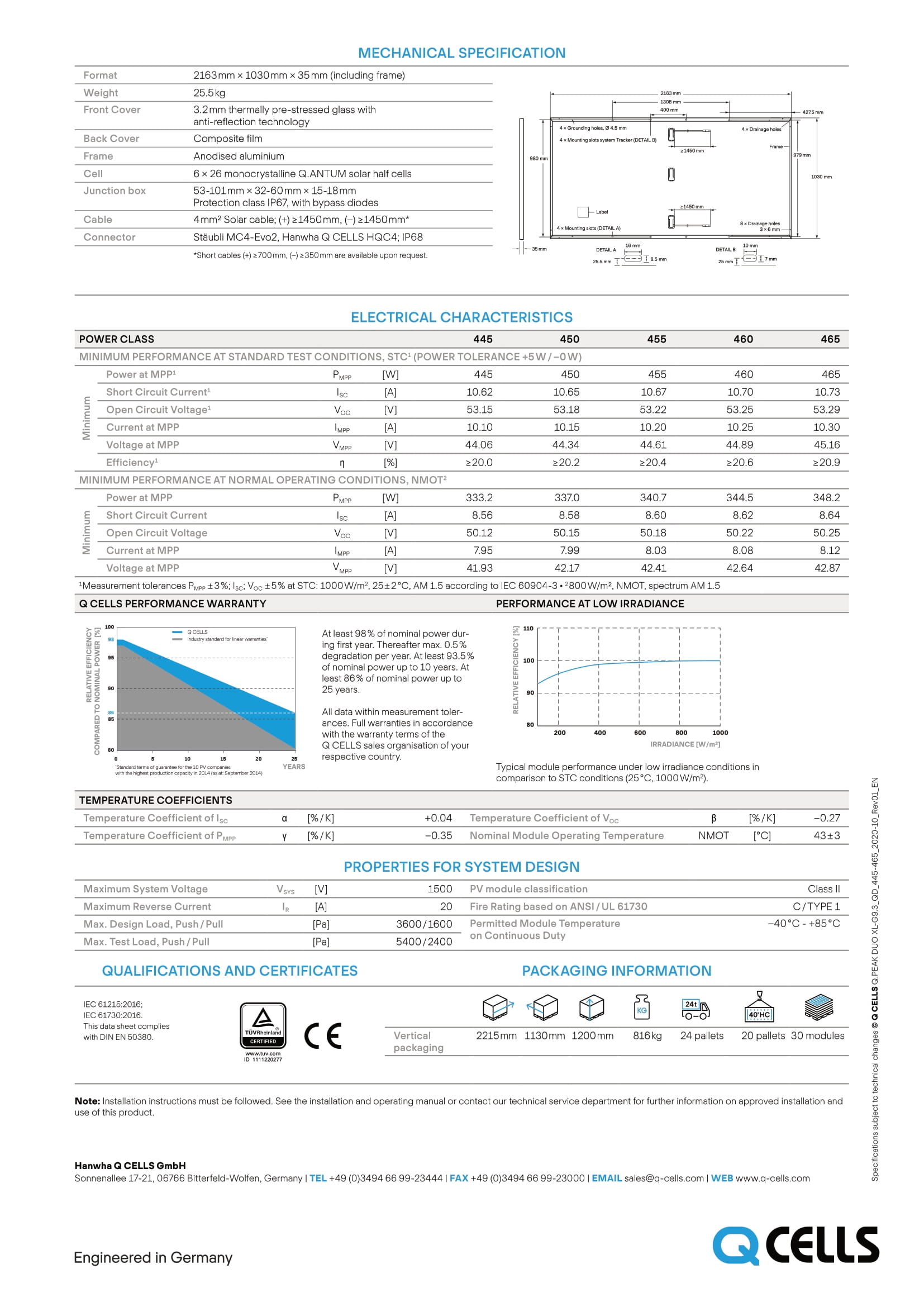 Q-CELL G.PEAK DUO XL-G9.3 455 - Image 3